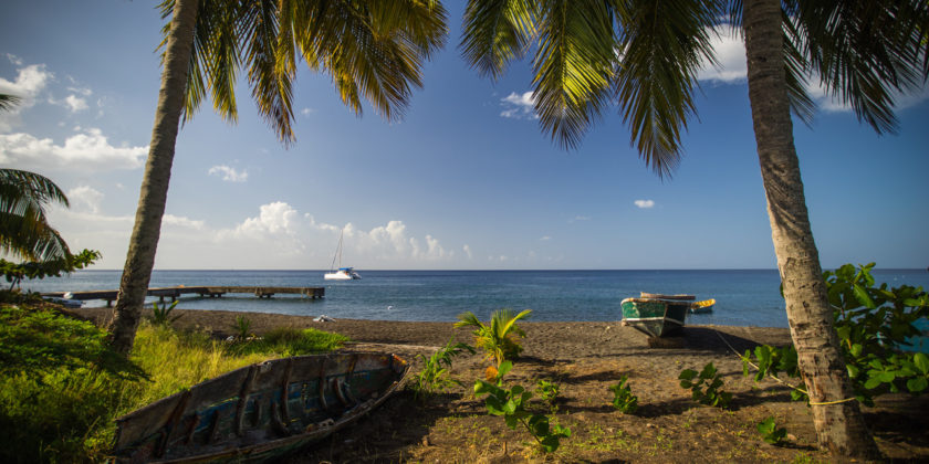 Postkartenidylle auf Dominica Postkartenidylle